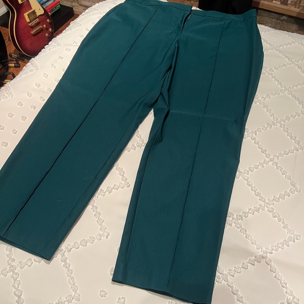 Women’s Mid-Rise Skinny Pants - Teal - NEW!